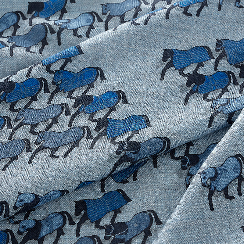 ロザンジュ 《パラード》 - ブルー | Hermès - エルメス-公式サイト
